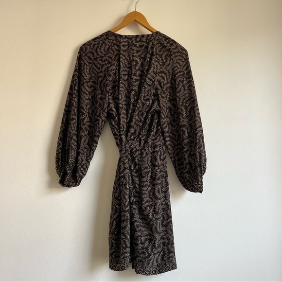 Natalie Martin Stephanie Dress in Fern Print Expresso - Picture 12 of 16